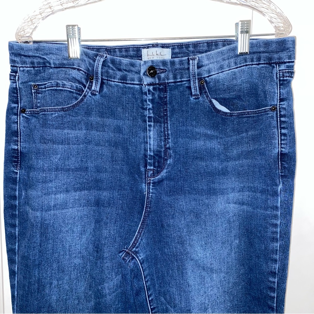 Nicole Miller New York Soho High Rise Ankle Skinny Jeans Size 14